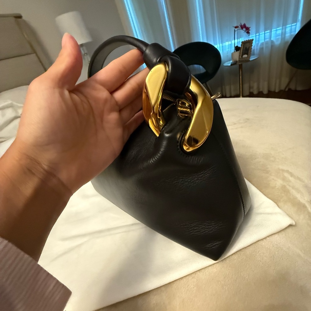 JW ANDERSON Black Corner Bag - Picture 9 of 14